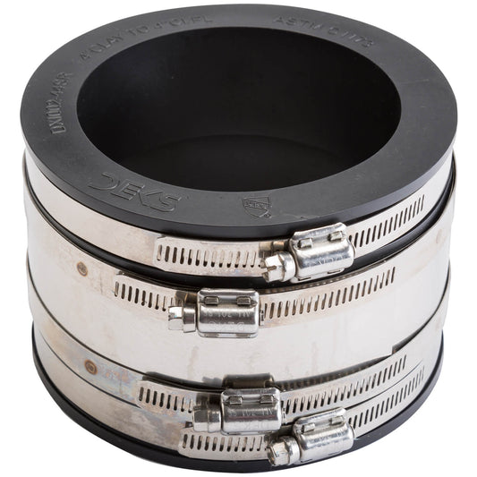 4" x 4" DEKS Series 1002 SR Stainless Steel Non-Shear Coupler - DX1002-44SR - 10 Pack (CLEARANCE)