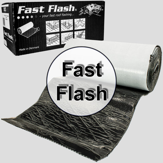 Dektite Self-adhesive Fast Flash Flashing For Most Roofing Materials - 11" x 16 Feet Polymer Roll And 22" x 16 Feet Polymer Roll