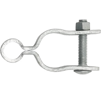 1-3/8" x 1/2" Chain Link Gate Frame Hinge with Bolt – Galvanized (CLEARANCE) - ONLY FITS 1-3/8" FRAMES