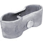 Galvanized Chain Link Fence Panel Clamps with Bolts & Nuts - Saddle Clamps for Dog Kennels & Temporary Fencing