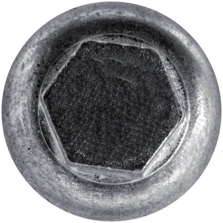 10x1" HI-LO Zinc Aluminum Cap Metal Roofing Screws  - NO PAINT (CLEARANCE)
