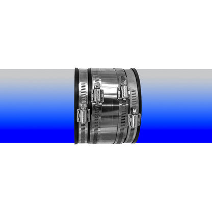 6" x 6" DEKS Series 1002 SR Stainless Steel Shear Ring Coupling – DX1002-66SR - 10 Pack (CLEARANCE)