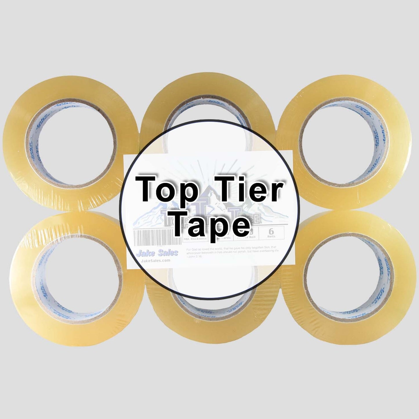 Shipping/Packaging Tape - Clear, Strong 2.7-millimeter Tape, fits in a standard tape gun. 110 Yards or 60 Yards