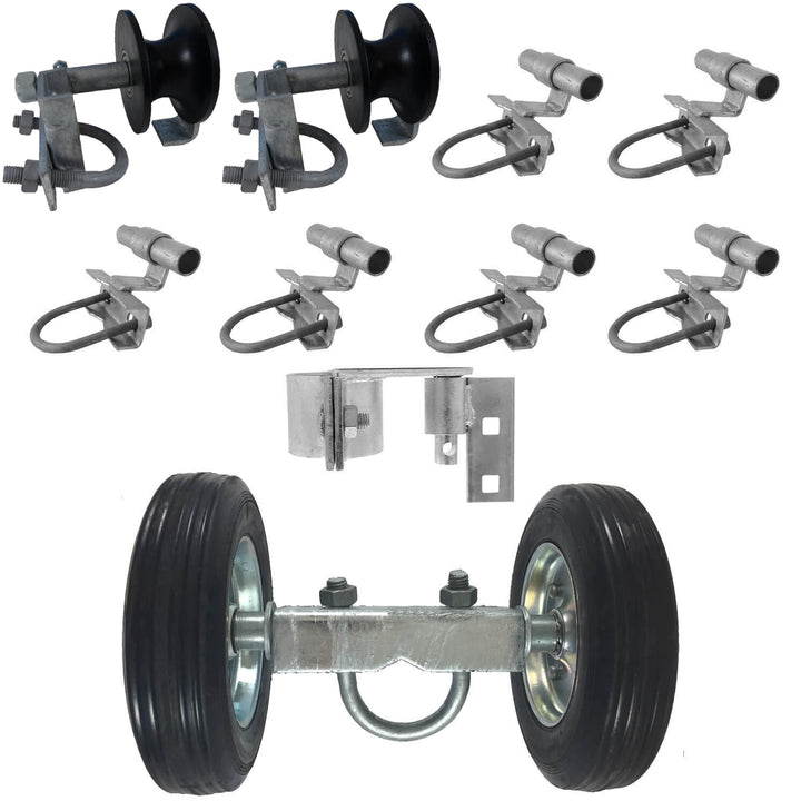 Chain Link Rolling, Sliding Cantilevered Gate Parts – JakeSales.com