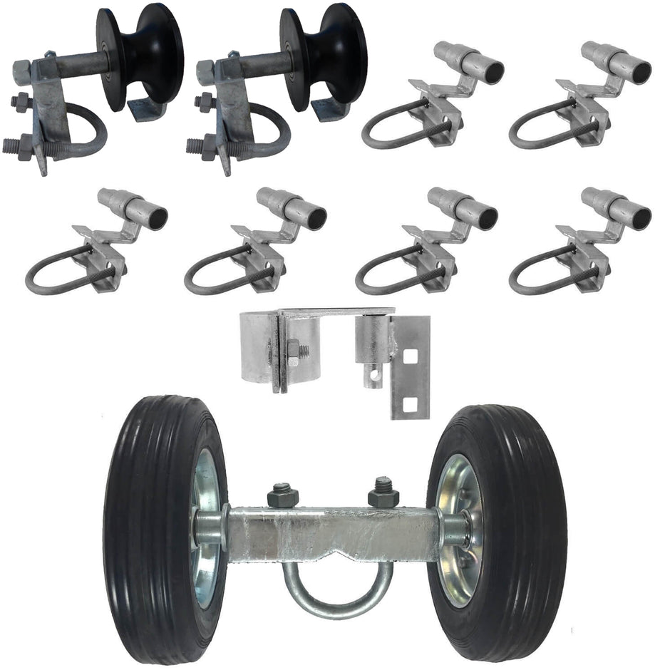 Chain Link Rolling, Sliding Cantilevered Gate Parts – JakeSales.com