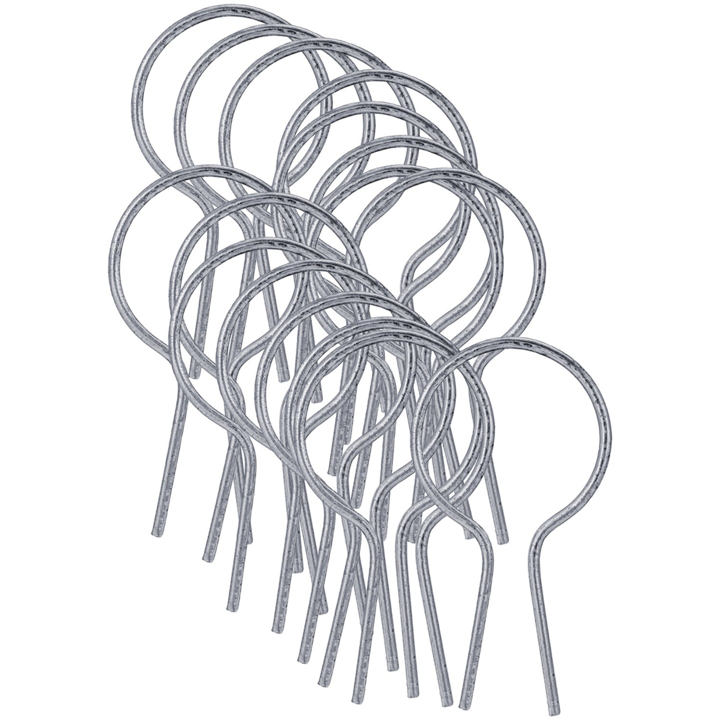 9 Gauge PreFormed Chain Link Fence Twist Tie Wire For Installing Chain Link Mesh. Product Pre-Packaged in Bags of 100 Count