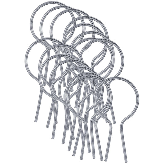 11 Gauge PreFormed Chain Link Fence Twist Tie Wire For Installing Chain Link Mesh. Product Pre-Packaged in Bags of 100 Count