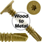 #10 Self Drilling Wafer Head Screws -  Wood to Metal - Self Tapping Star/Torx TEK Screw
