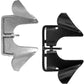 Wood Post Mounted Butterfly Gate Latch - Latch for Wood Fence Gates & Wall Mount Applications