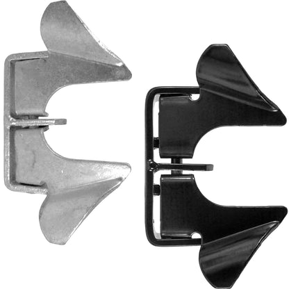 Wood Post Mounted Butterfly Gate Latch - Latch for Wood Fence Gates & Wall Mount Applications
