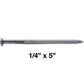 Ring Shank Common Bright and Spike Nails - Used for landscaping timbers, railroad ties, pole barns and load bearing structures