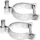 Chain Link Fence Gate Post Hinge - Galvanized - Nut/Bolt Included for Hinge