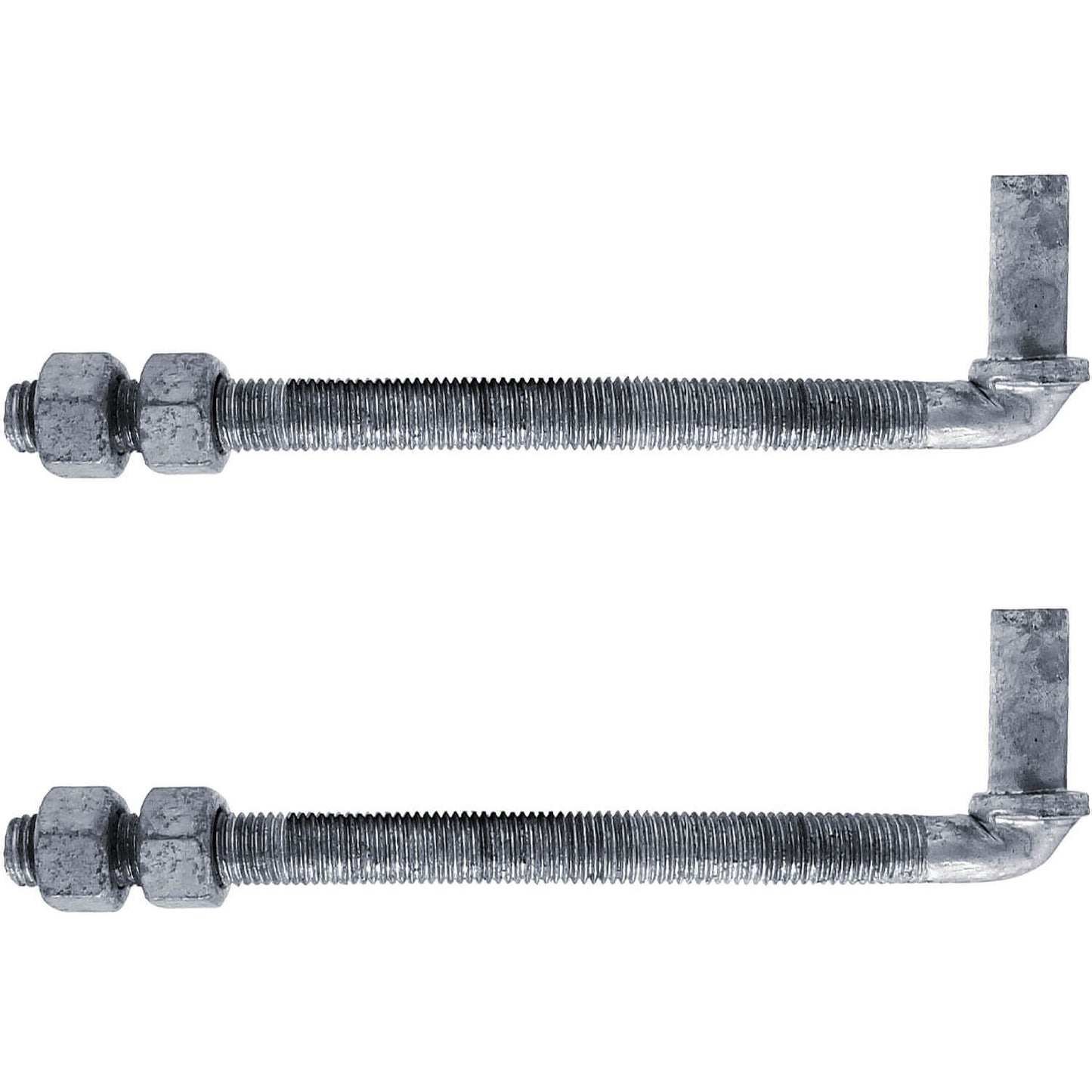 J-Bolt Post Hinge - Hinge Bolts Thru the Post Includes Nuts - J-Bolt Hinge has 5/8" Male Pin - Fence Bolt Though Post Hinge