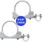 Chain Link Fence 180 Degree Commercial Duty Gate Hinge - Chain Link Post Gate Hinge - Hinge "U" Bolts Included - 2 Hinge Assy.