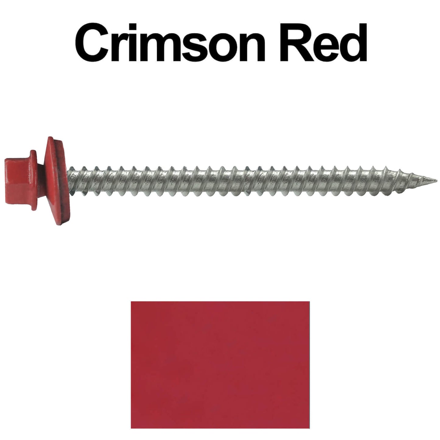 9 x 2-1/2" Stainless Steel Metal Roofing Screws (250) Hex head sheet metal roofing screw. Self-Piercing (SP) tip metal to wood siding screws EPDM washer. All colors are Special Order