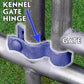 1-3/8" KENNEL HINGE: Chain Link Kennel Gate Hinge - Kennel Gate Hardware. - 2 Pack