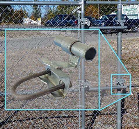 chain link fence gate hinges