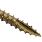 #8 (BTX) Bronze Star Exterior Coated Wood Screw Torx/Star Drive Head - Multipurpose Exterior Coated Torx/Star Drive Wood Screws