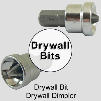 Drywall Bit - Phillips Dimpler for Consistent Screw Depth