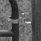 Wood Post Screw in Lag Screw Hinge - Screw in Hinge for Wood Posts, Wall etc. - Lag Screw Hinge with 5/8" Pin