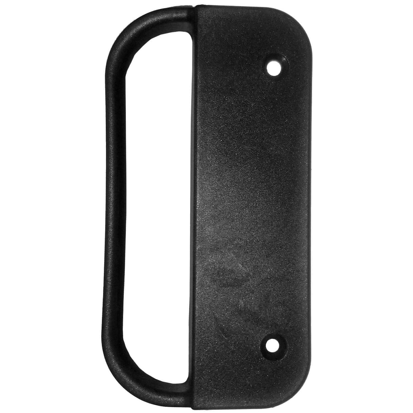 Universal NYLON GATE HANDLE -BLACK: Pull works with Wood, Metal, or Vinyl gates. (1 PACK)