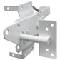 Vinyl Gate Latch for Vinyl, Wood, PVC etc Fencing. Fence Gate Latch w/Mounting Hardware -  Gate Latches have a 90 Degree Bracket Resulting in a Positive Latch to Gate Connection